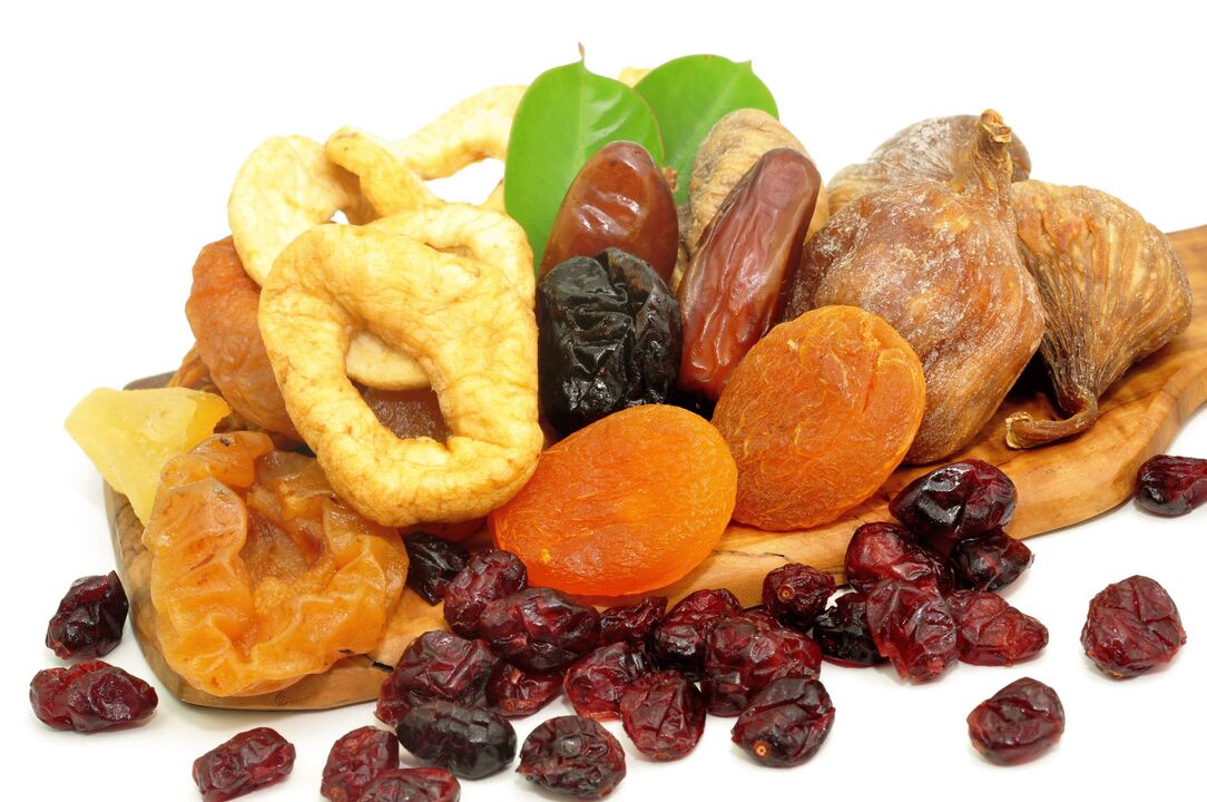 dried fruit for pancreatitis