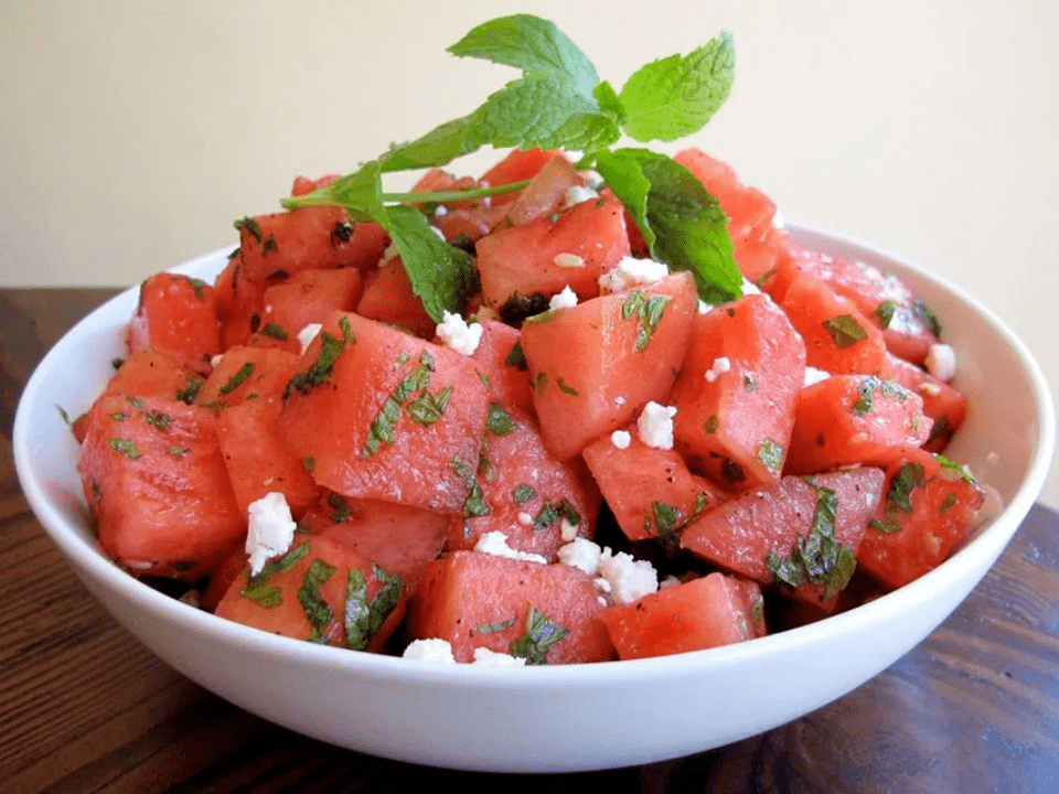 watermelon salad to lose weight