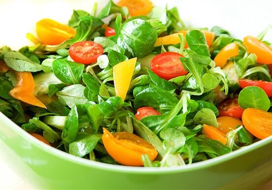 vegetable salad for weight loss in a week at 7 kg